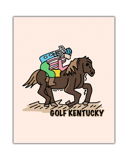 Golf Kentucky Poster