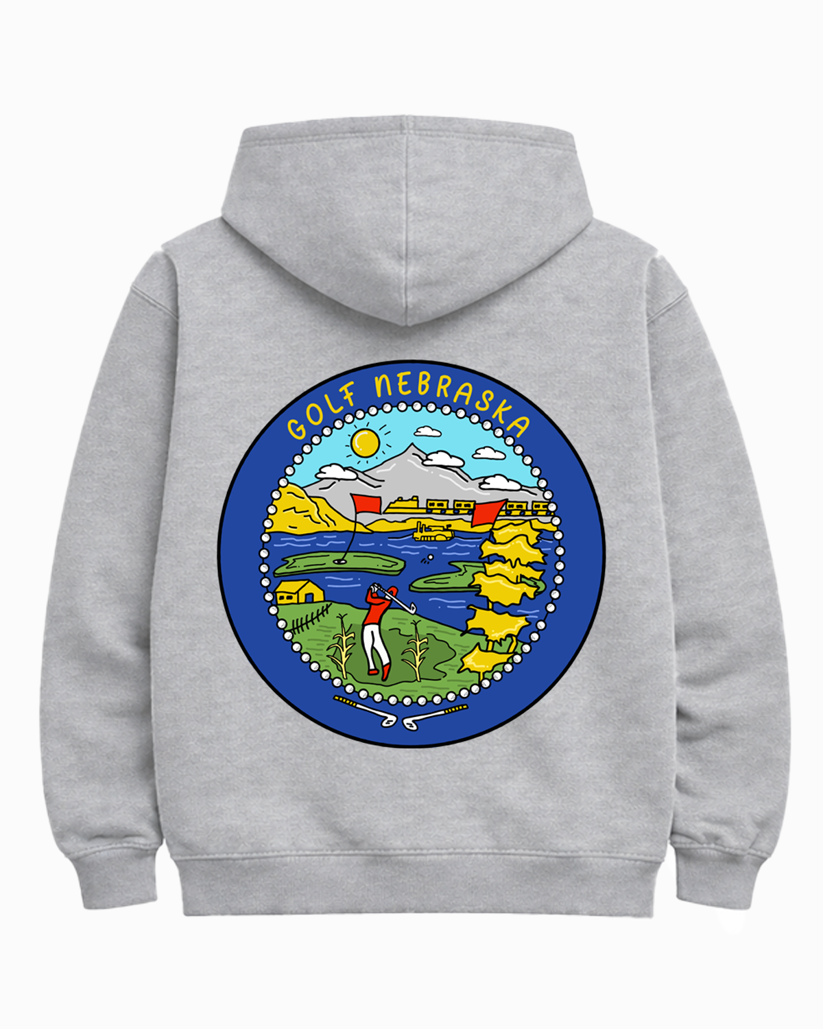 Golf Nebraska Hoodie