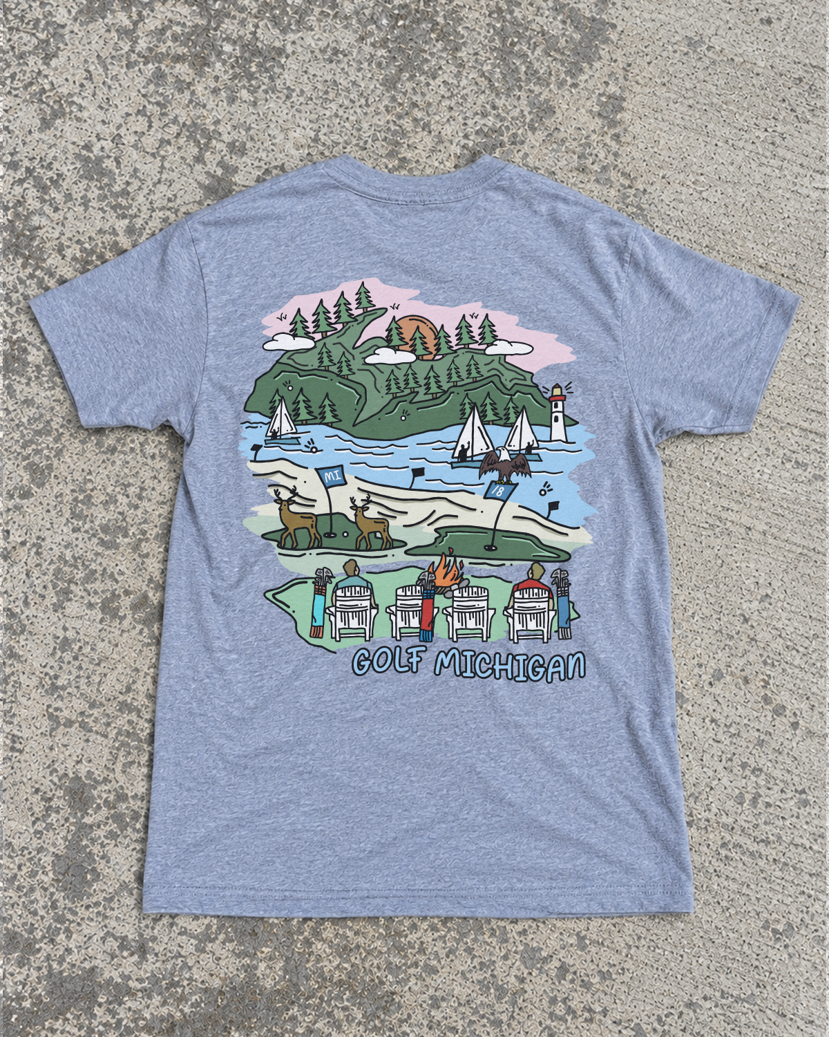 Golf Michigan Tee