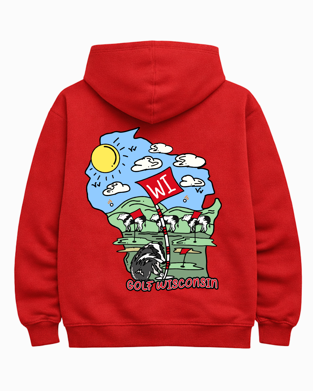 Golf Wisconsin Hoodie