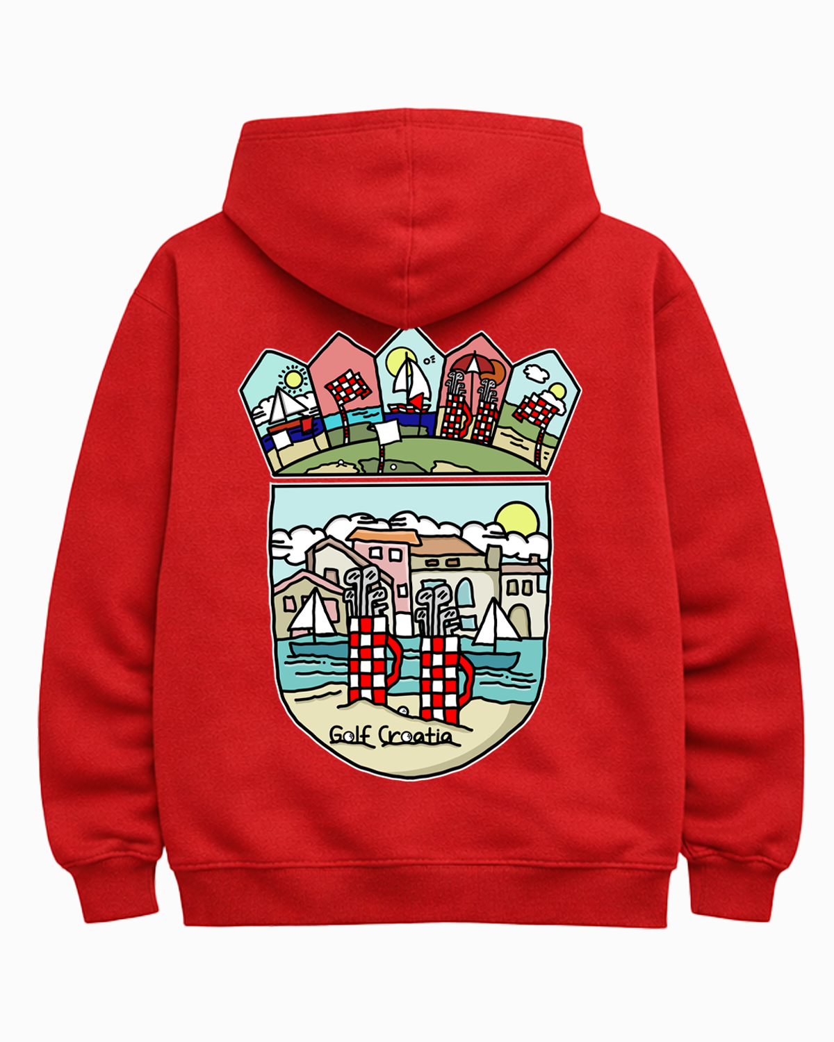Golf Croatia Hoodie