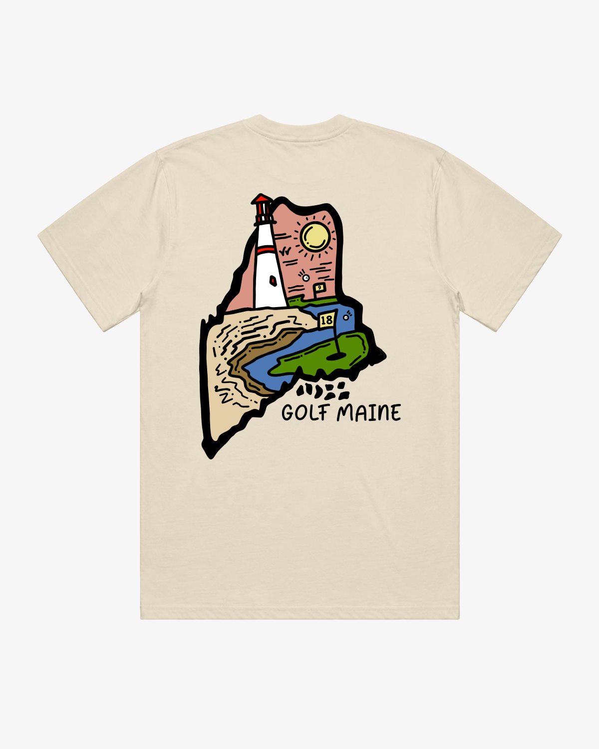 Golf Maine T-Shirt