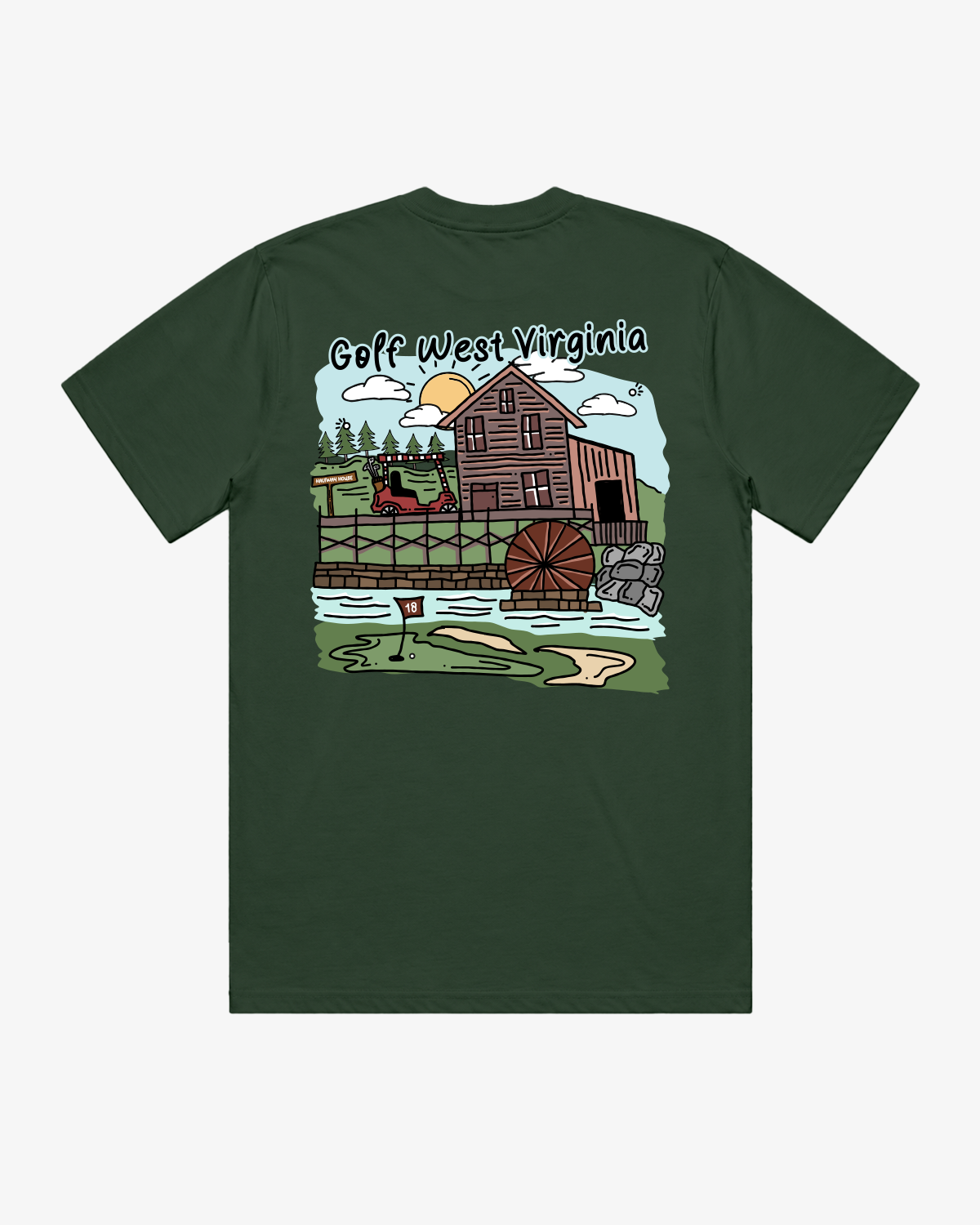 Golf West Virginia T-Shirt