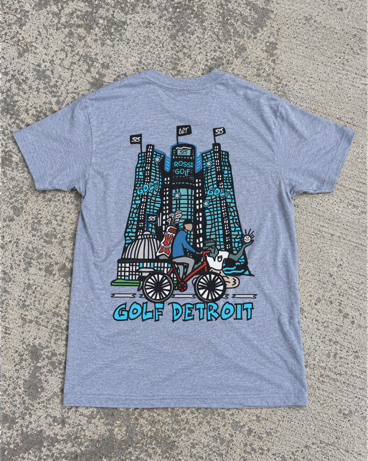 Golf Detroit Tee