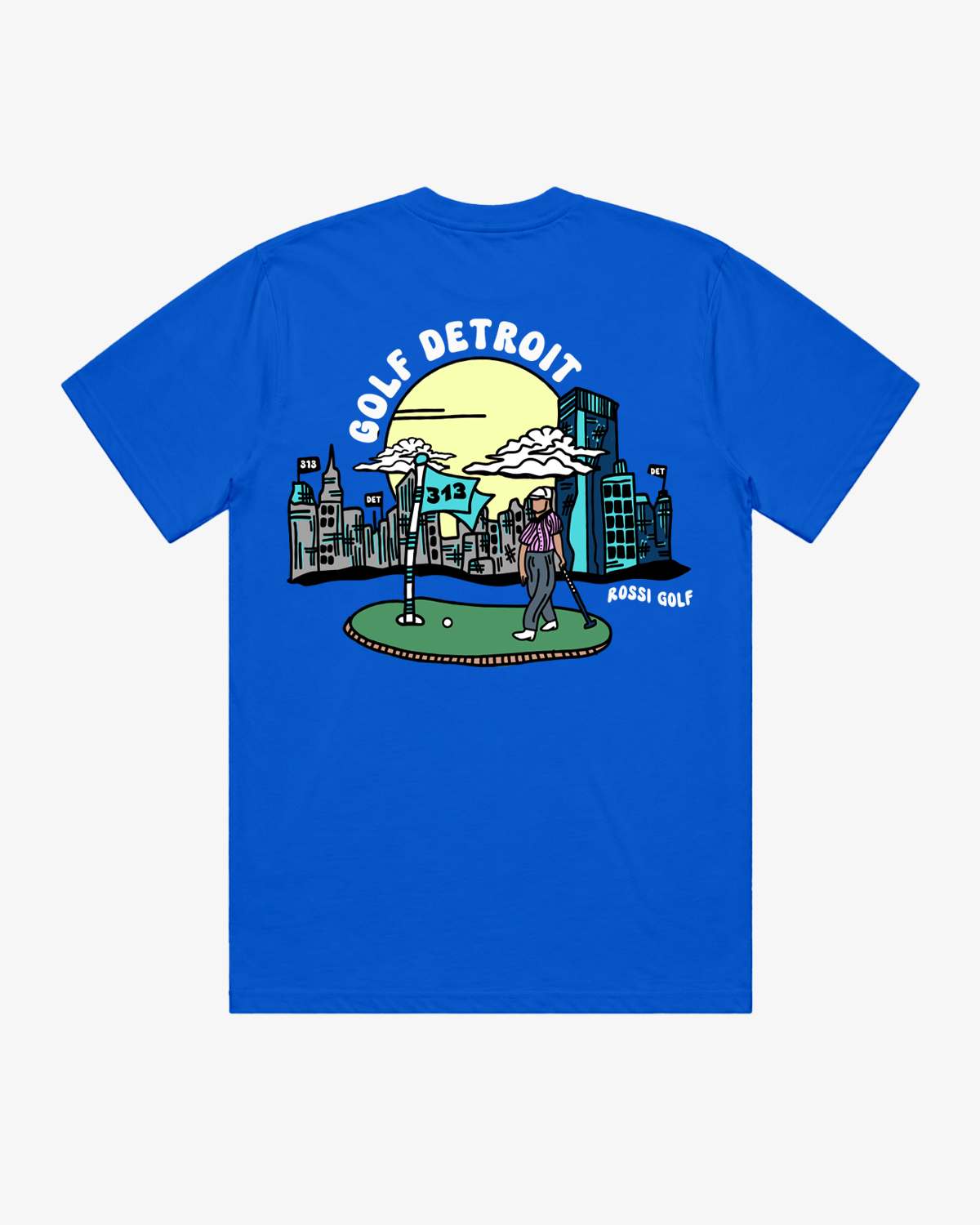 Detroit Skyline Tee