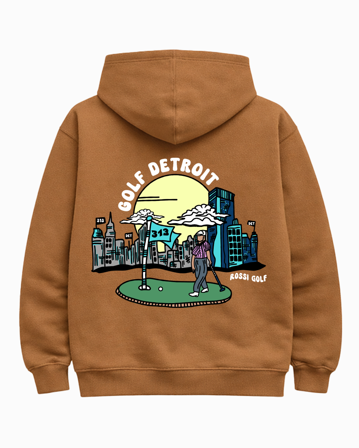 Detroit Skyline Hoodie
