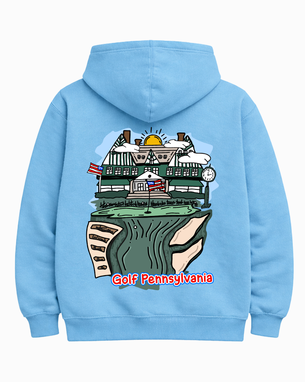 Golf Pennsylvania Hoodie