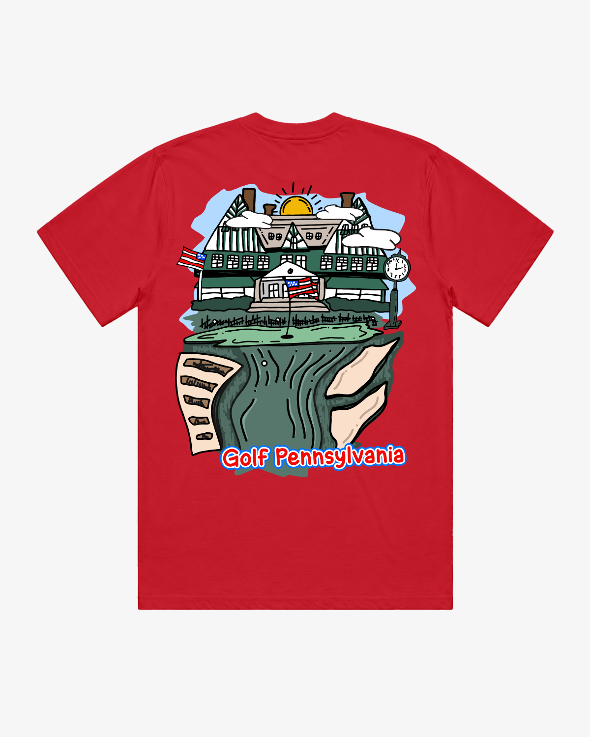 Golf Pennsylvania T-Shirt