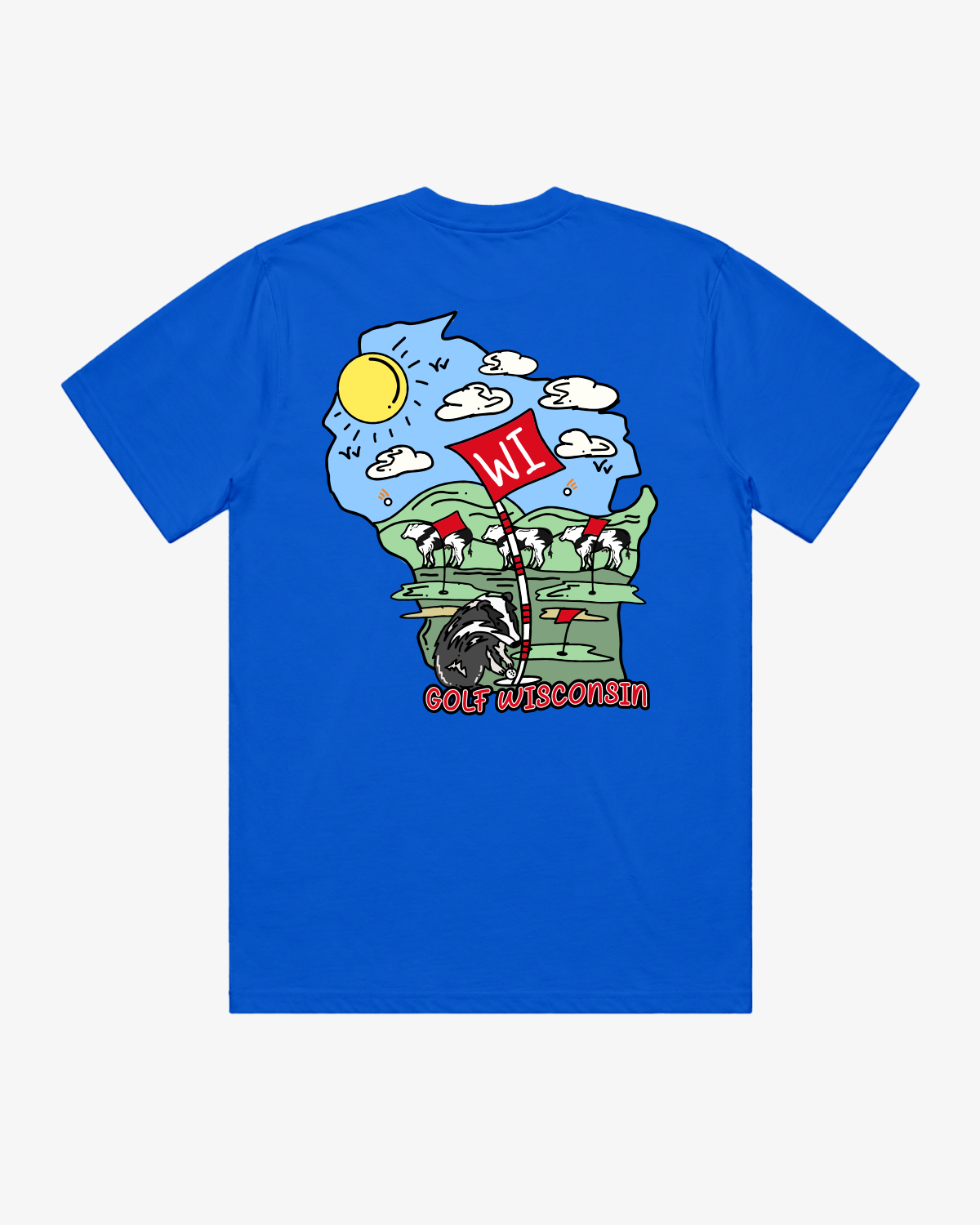 Golf Wisconsin T-Shirt