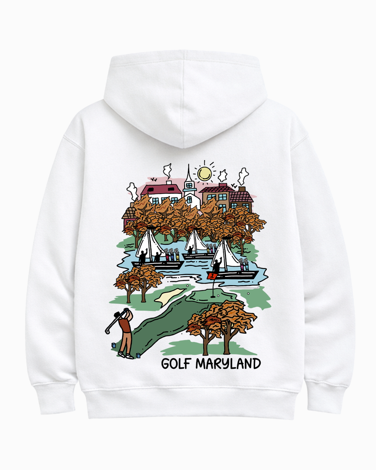Golf Maryland Hoodie