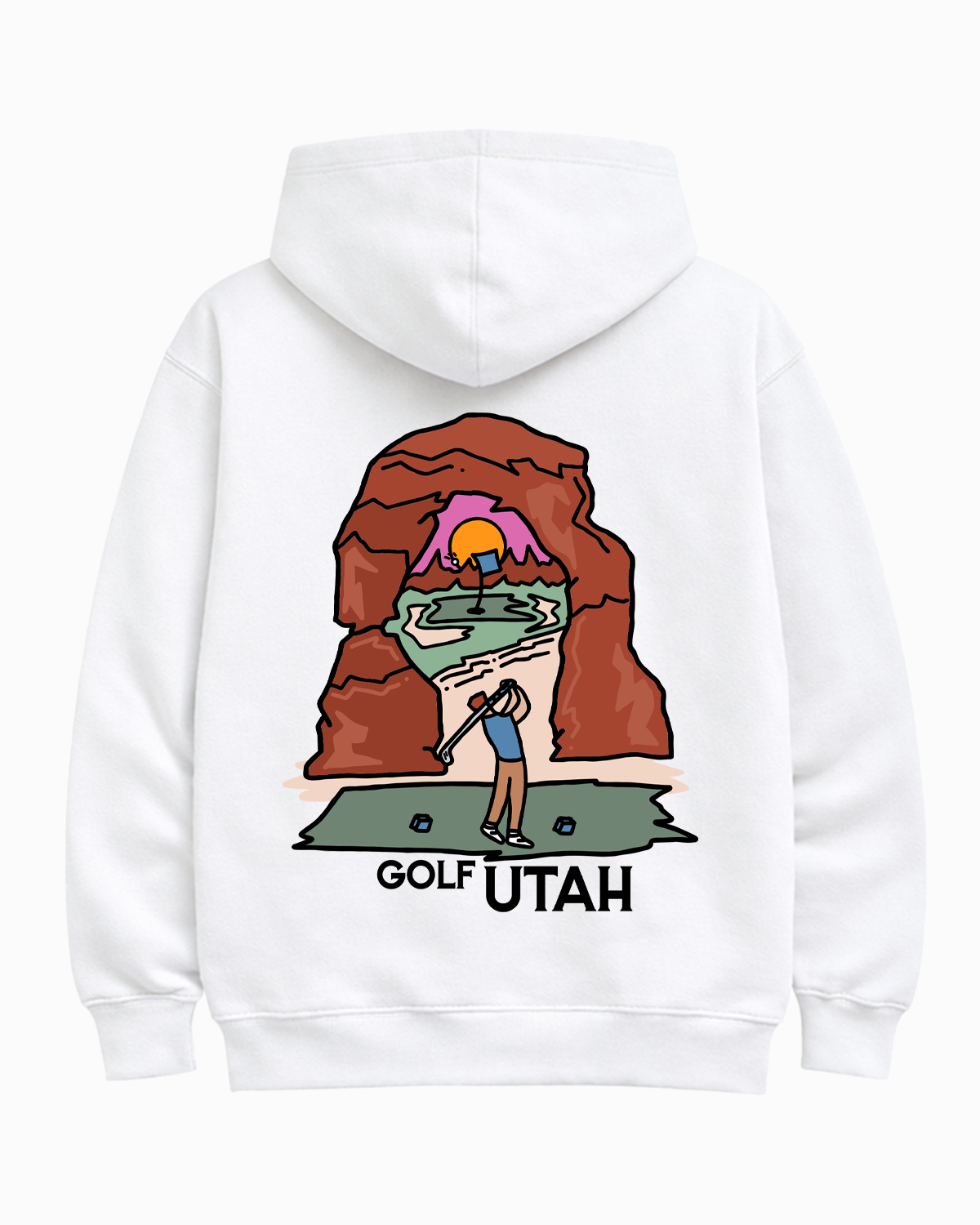 Golf Utah Hoodie
