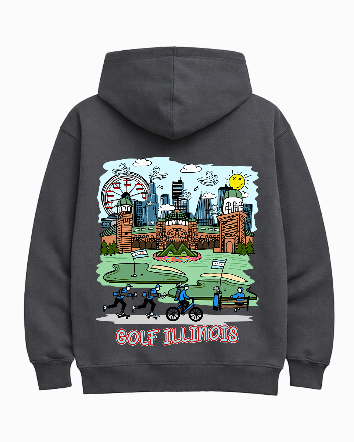 Golf Illinois Hoodie