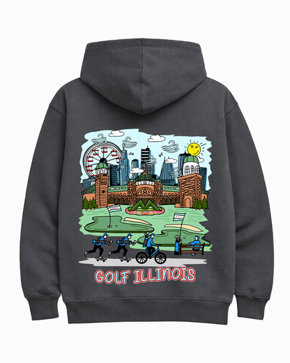 Golf Illinois Hoodie