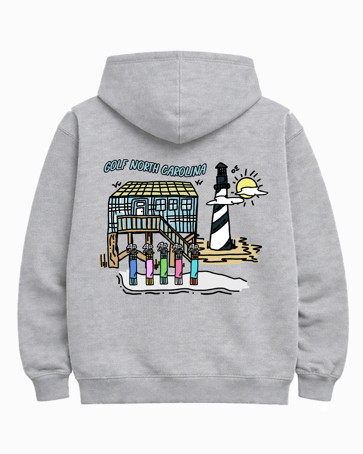 Golf North Carolina Hoodie