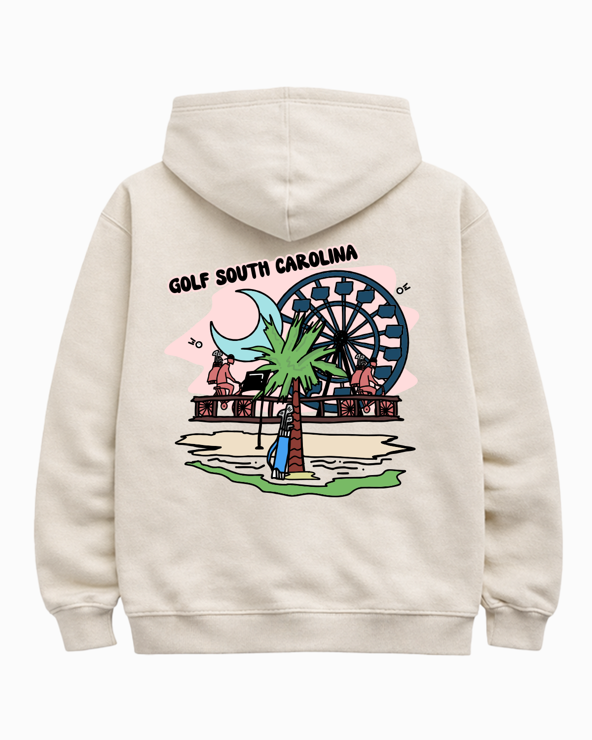 Golf South Carolina Hoodie