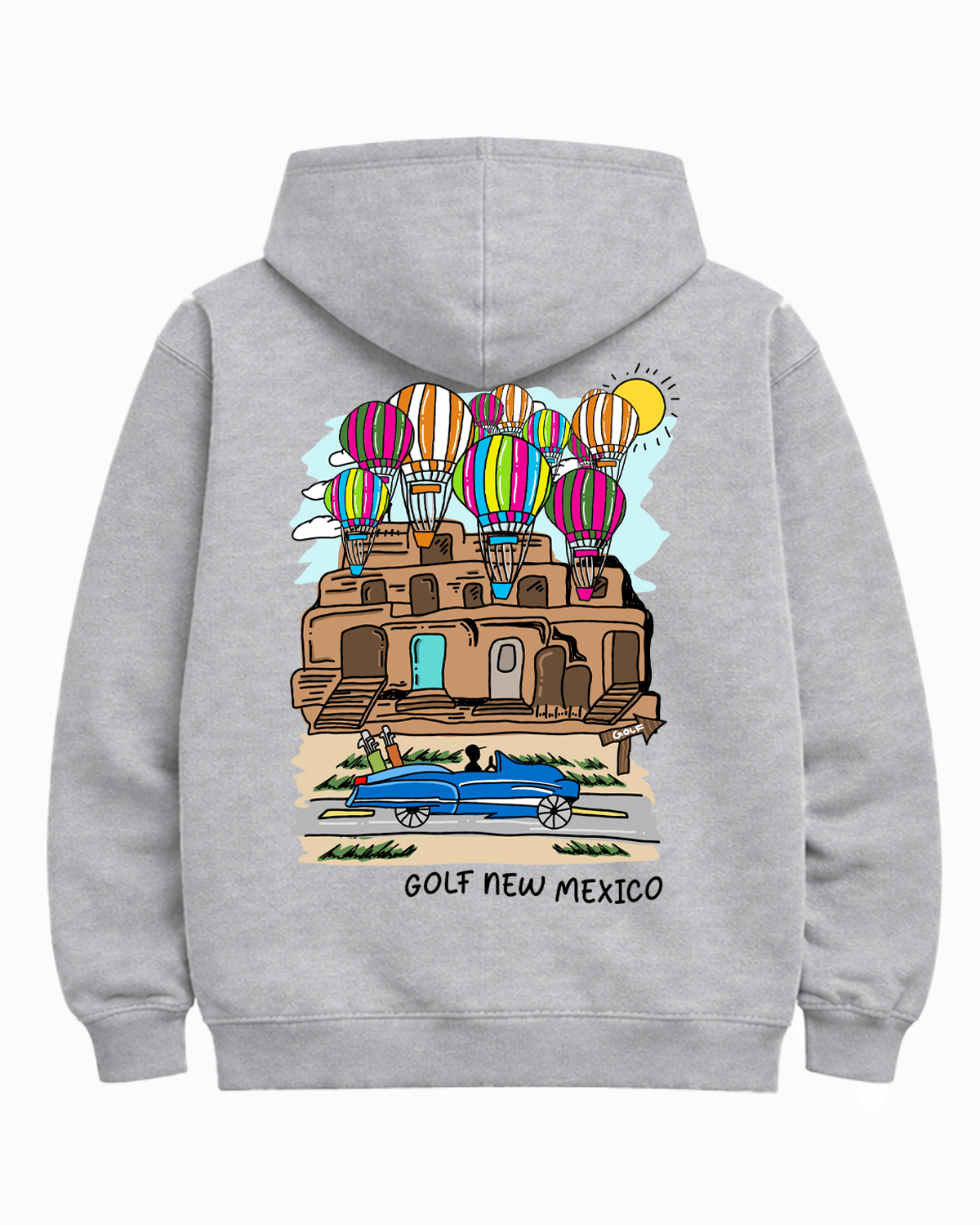 Golf New Mexico Hoodie