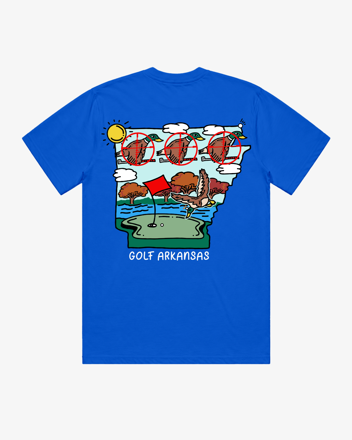 Golf Arkansas T-Shirt