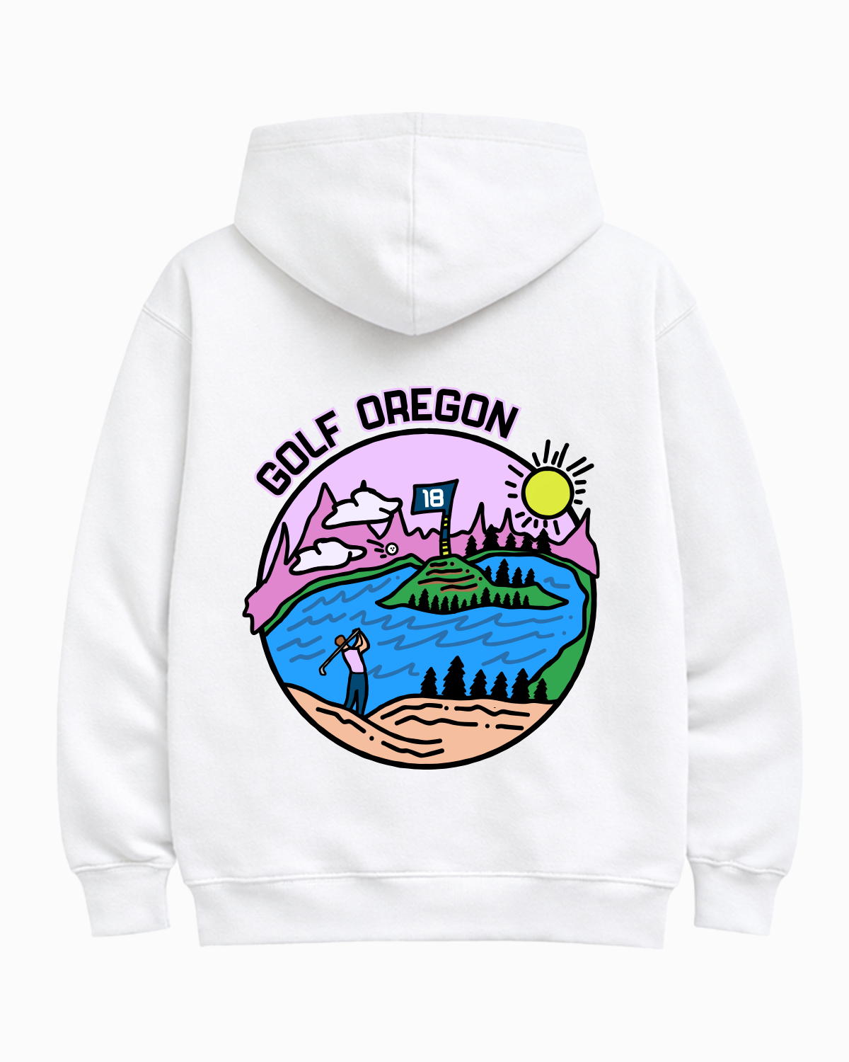 Golf Oregon Hoodie