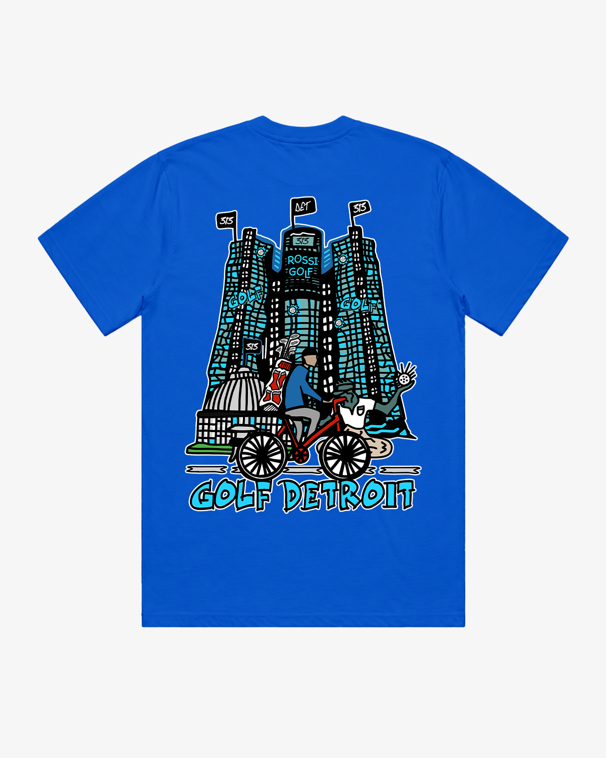 Golf Detroit Tee