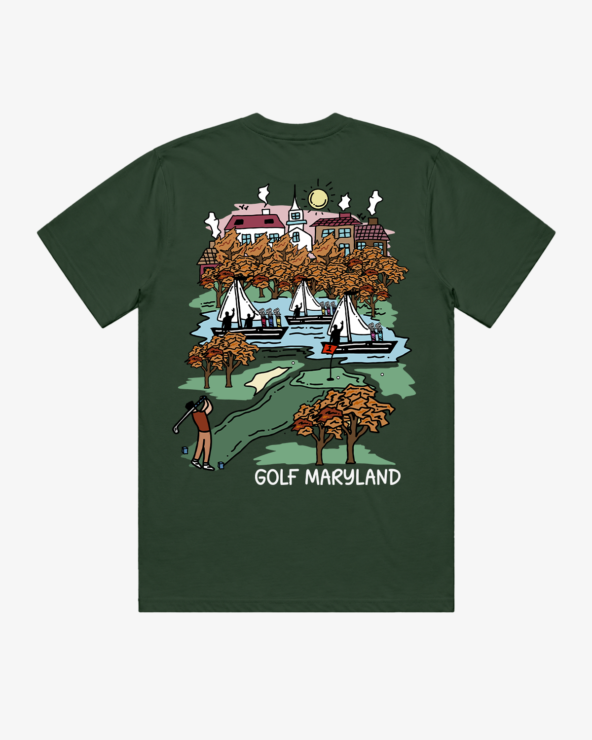 Golf Maryland T-Shirt