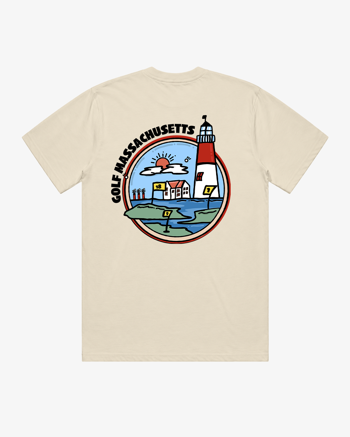 Golf Massachusetts T-Shirt