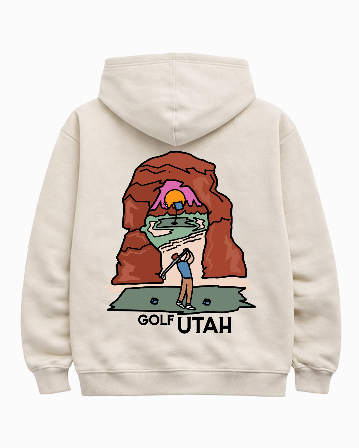 Golf Utah Hoodie