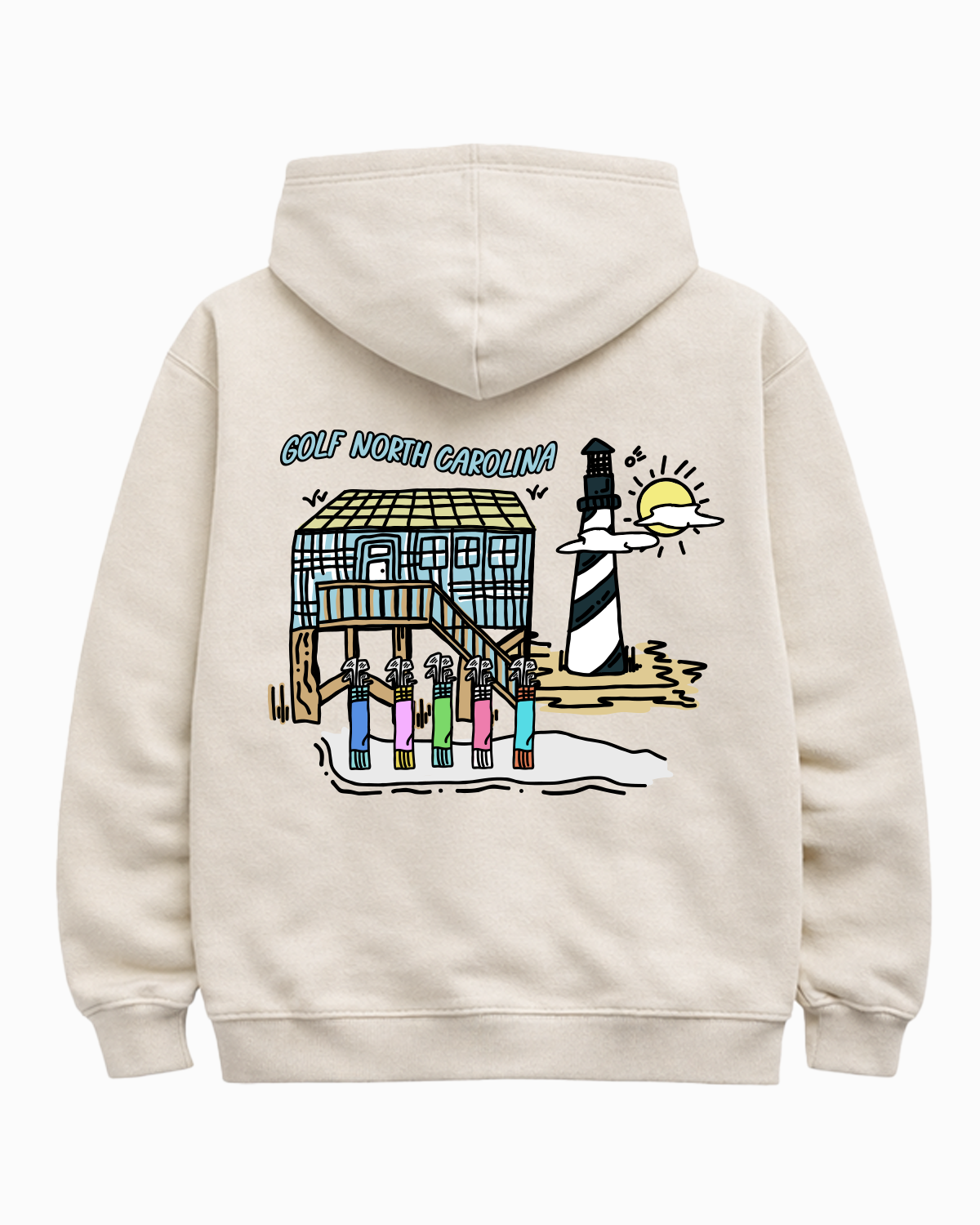Golf North Carolina Hoodie