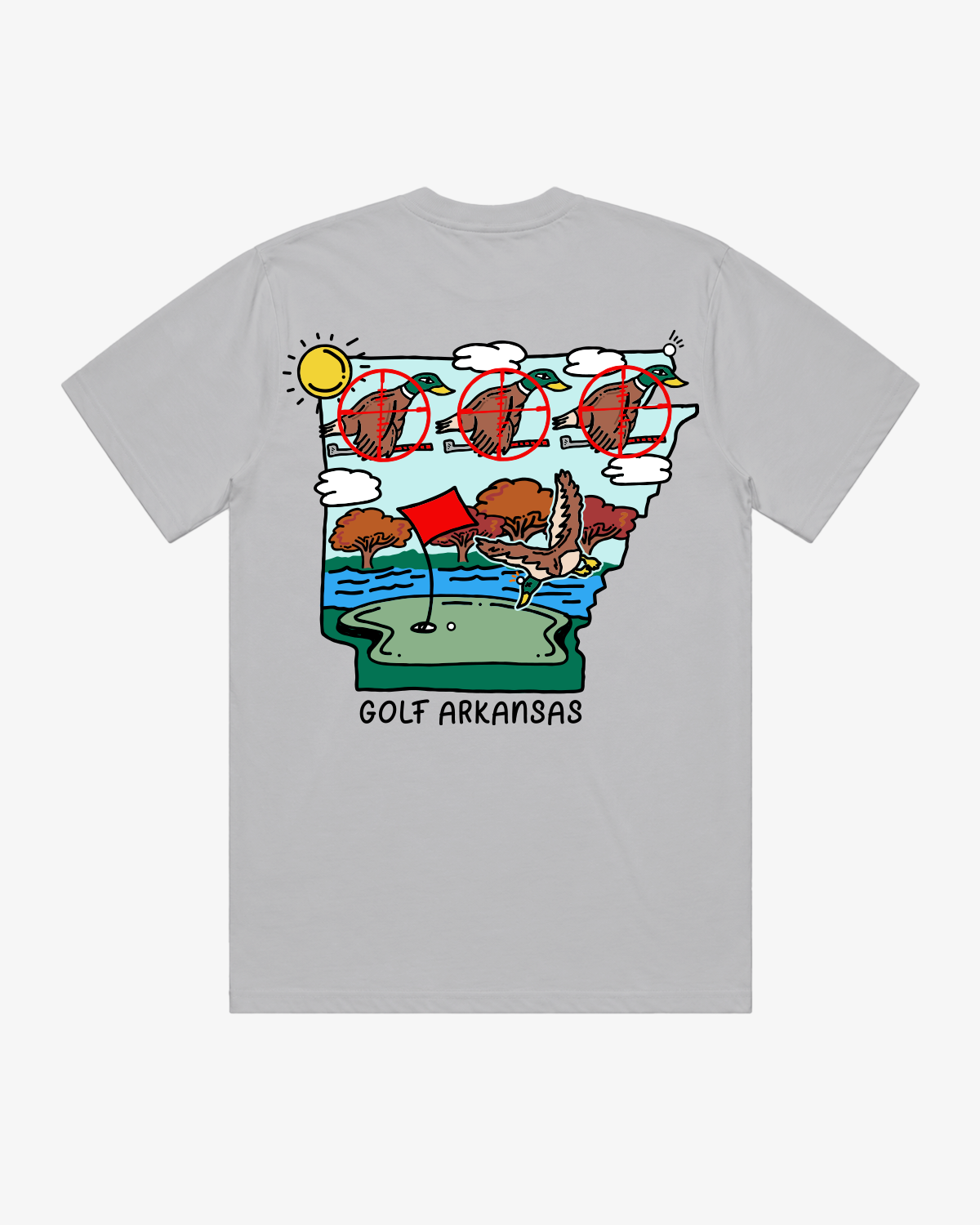 Golf Arkansas T-Shirt