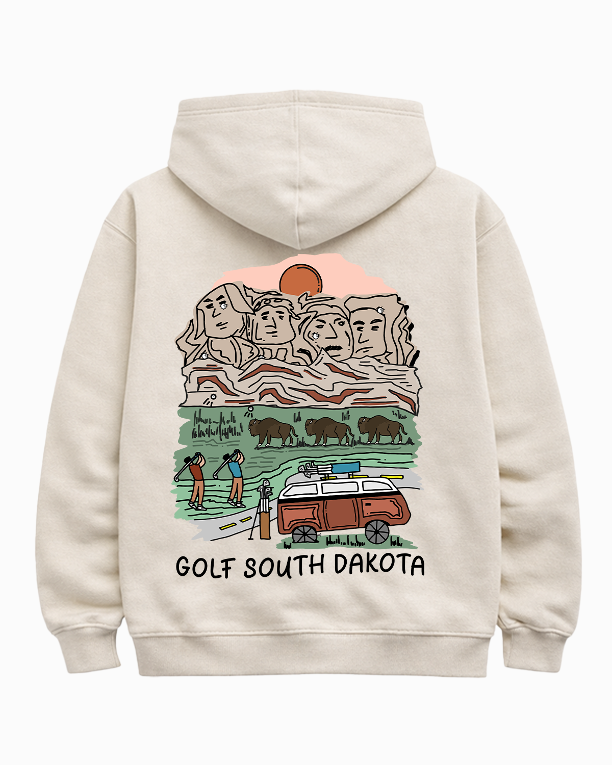 Golf South Dakota Hoodie