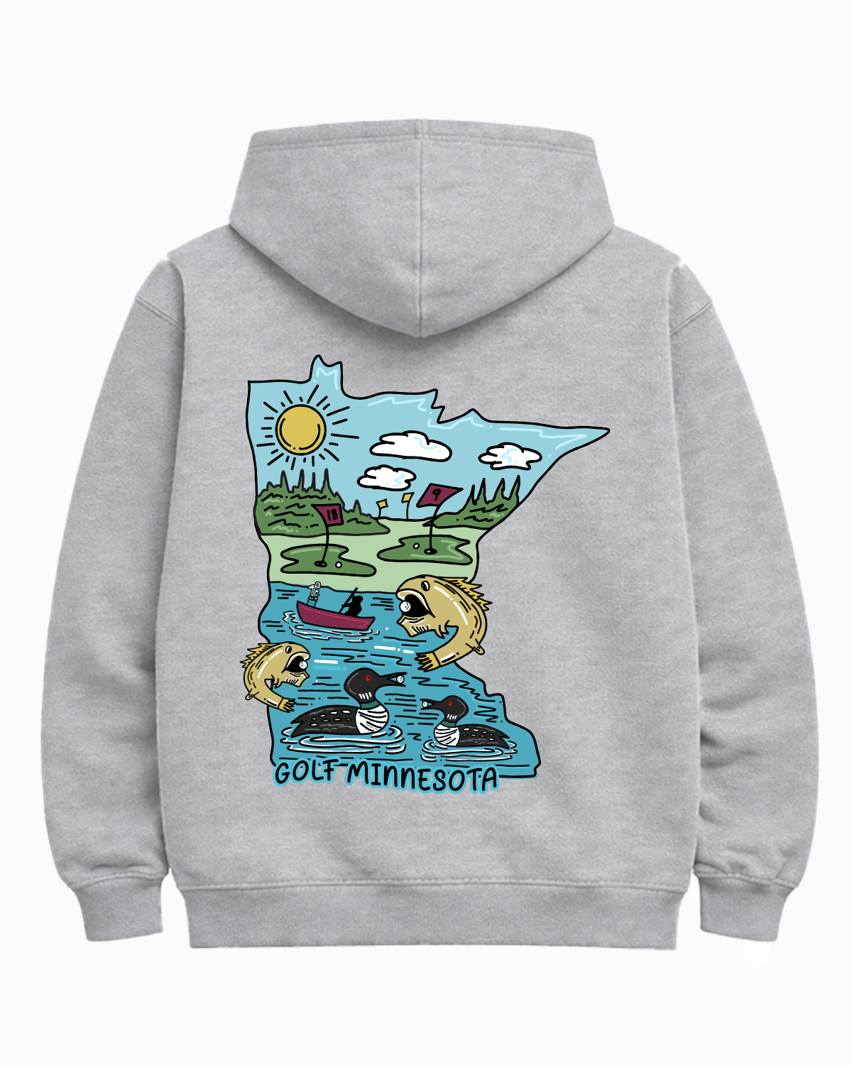 Golf Minnesota Hoodie