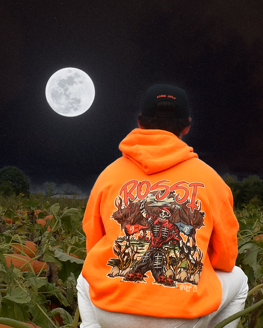 Graveyard Fist Pump Orange Hoodie