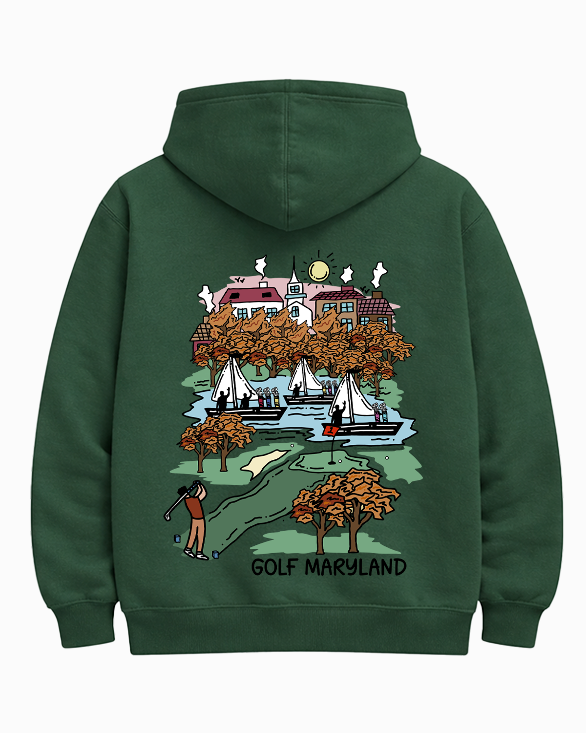 Golf Maryland Hoodie