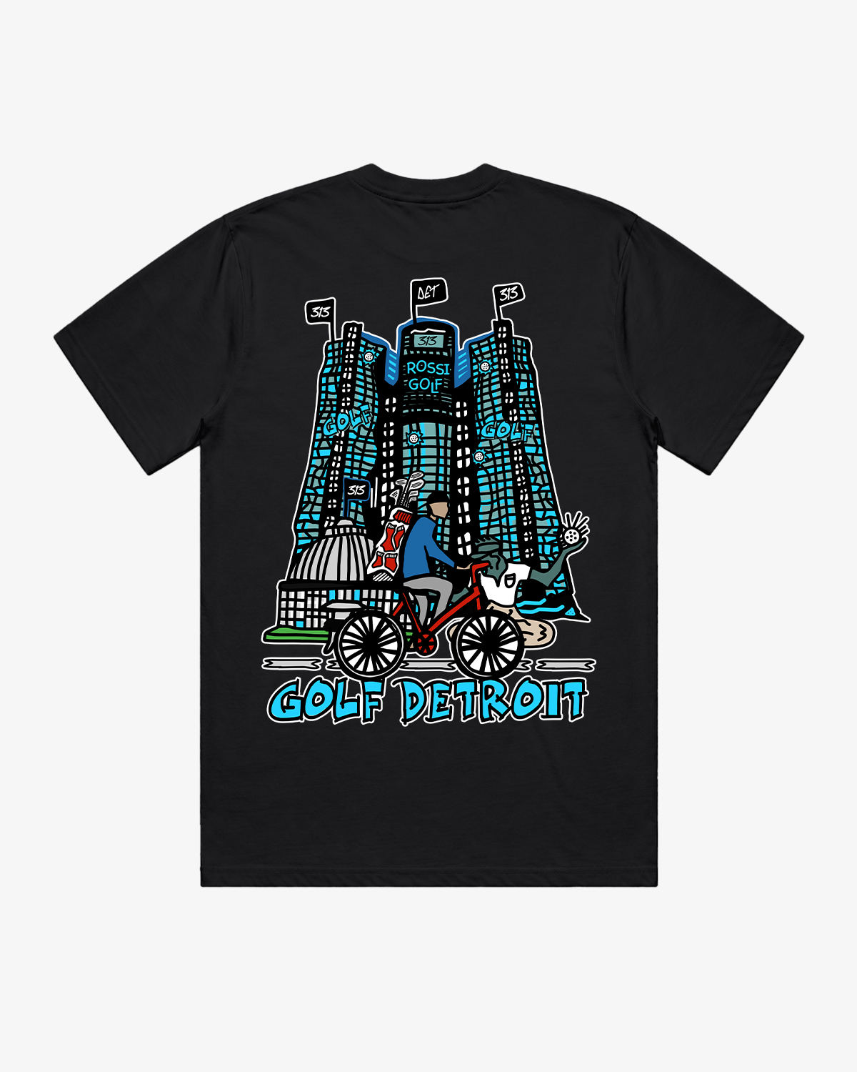 Golf Detroit Tee