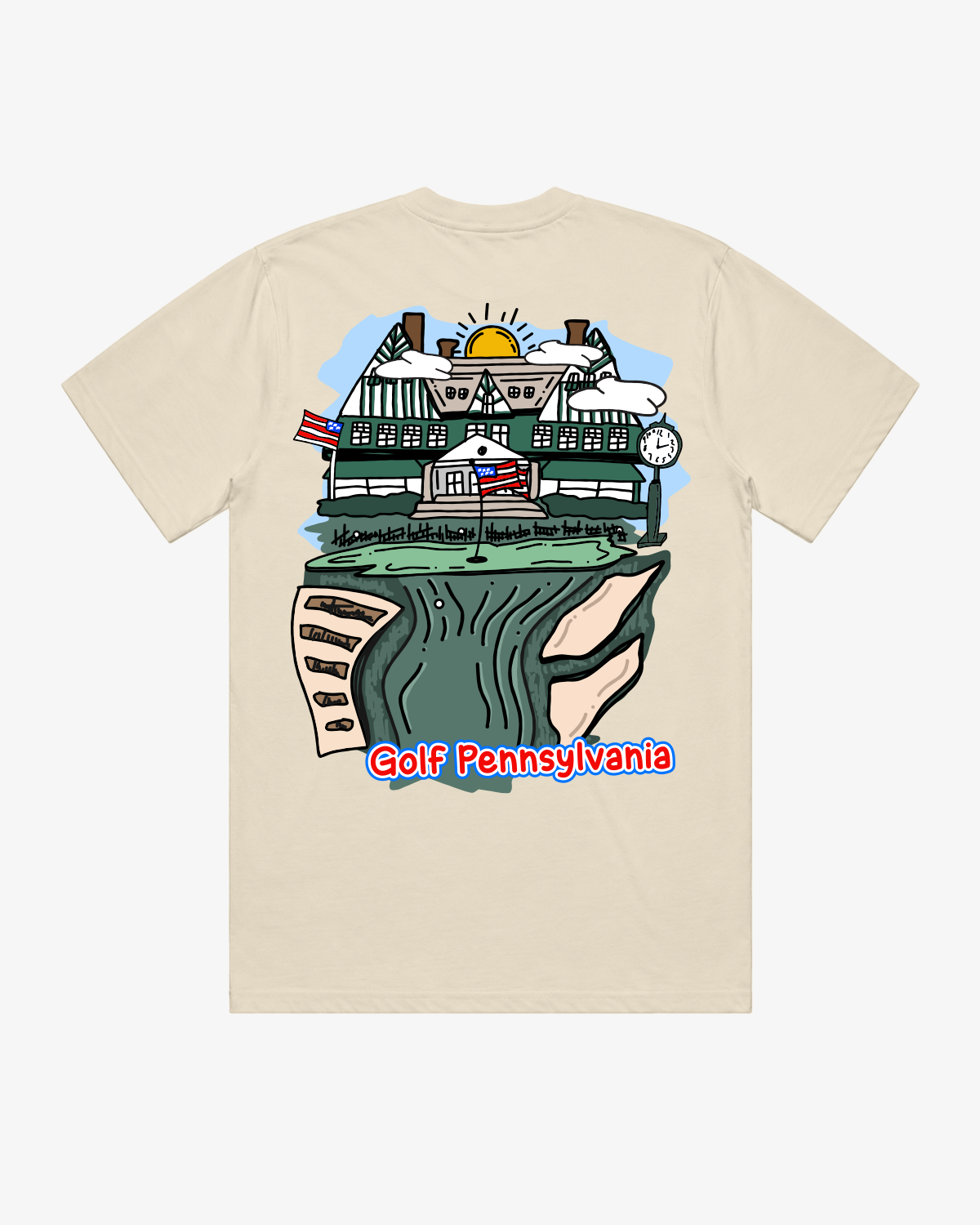 Golf Pennsylvania T-Shirt