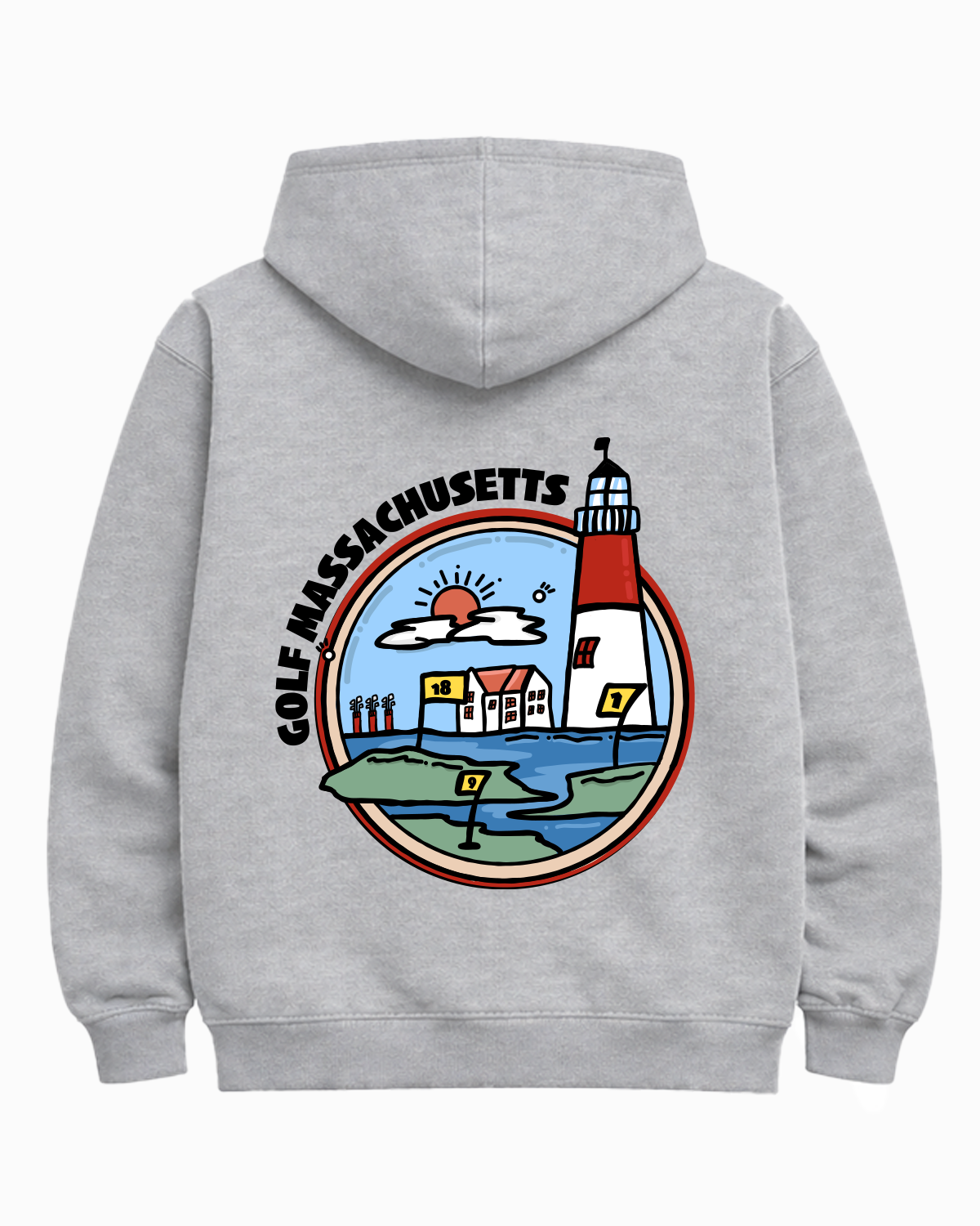Golf Massachusetts Hoodie