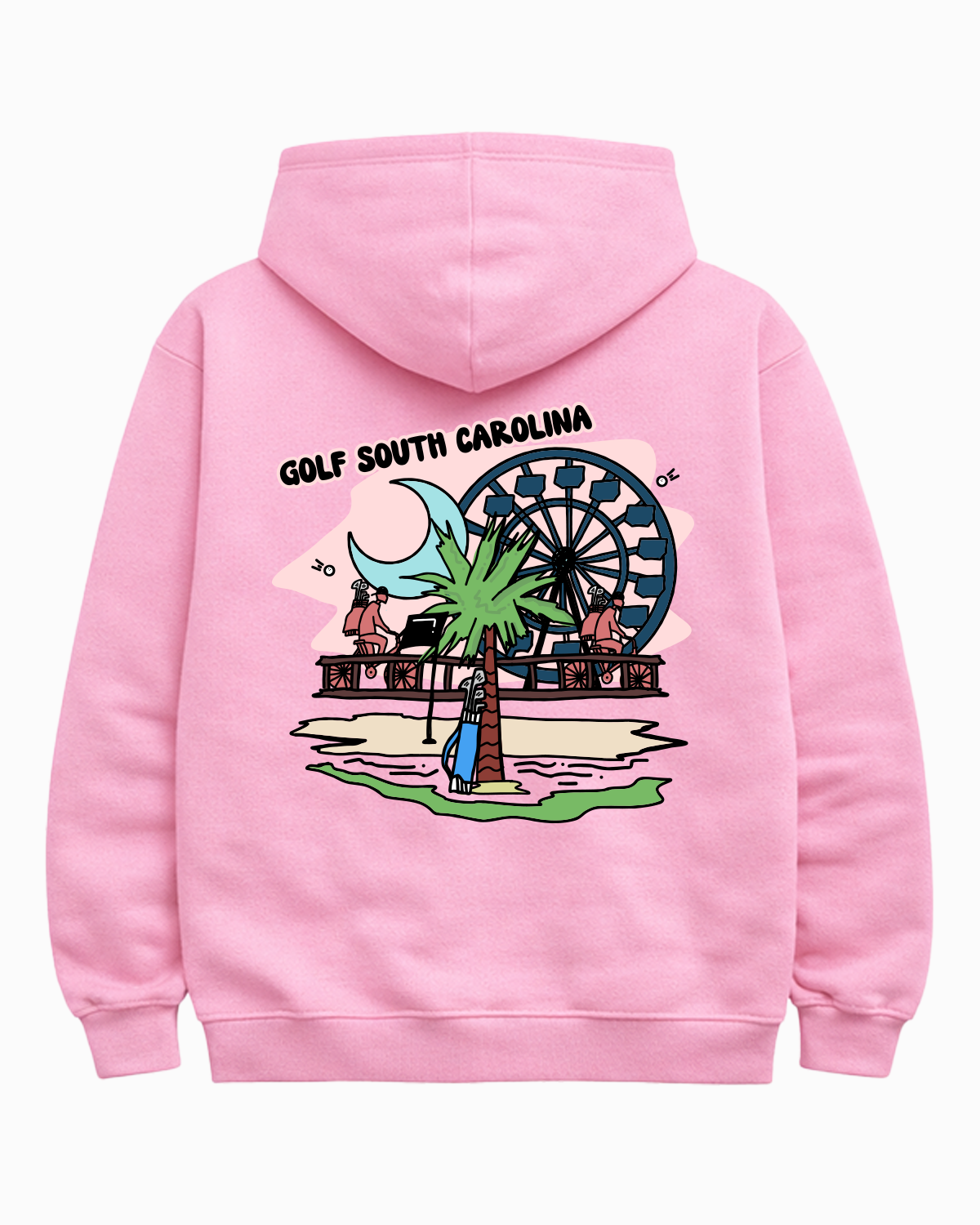Golf South Carolina Hoodie