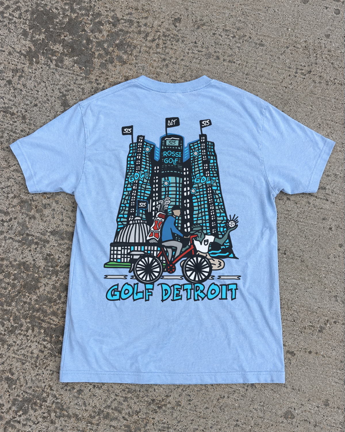 Golf Detroit Tee