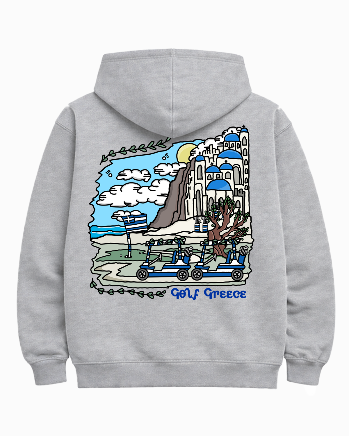 Golf Greece Hoodie