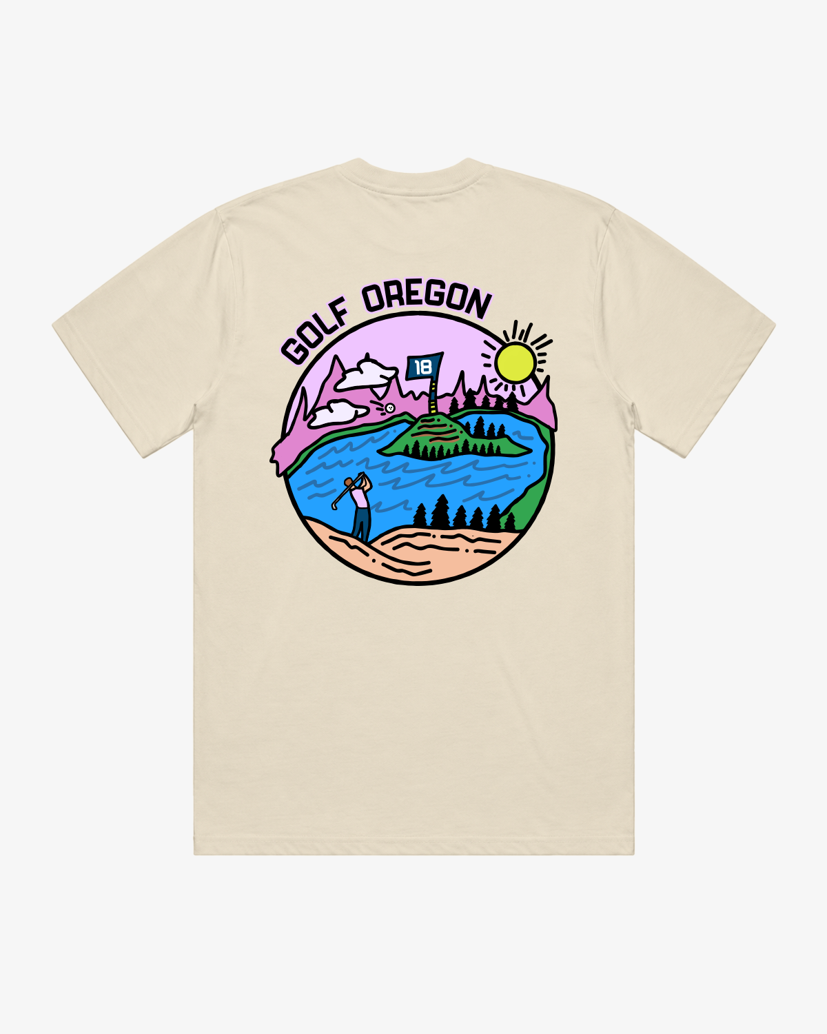 Golf Oregon T-Shirt