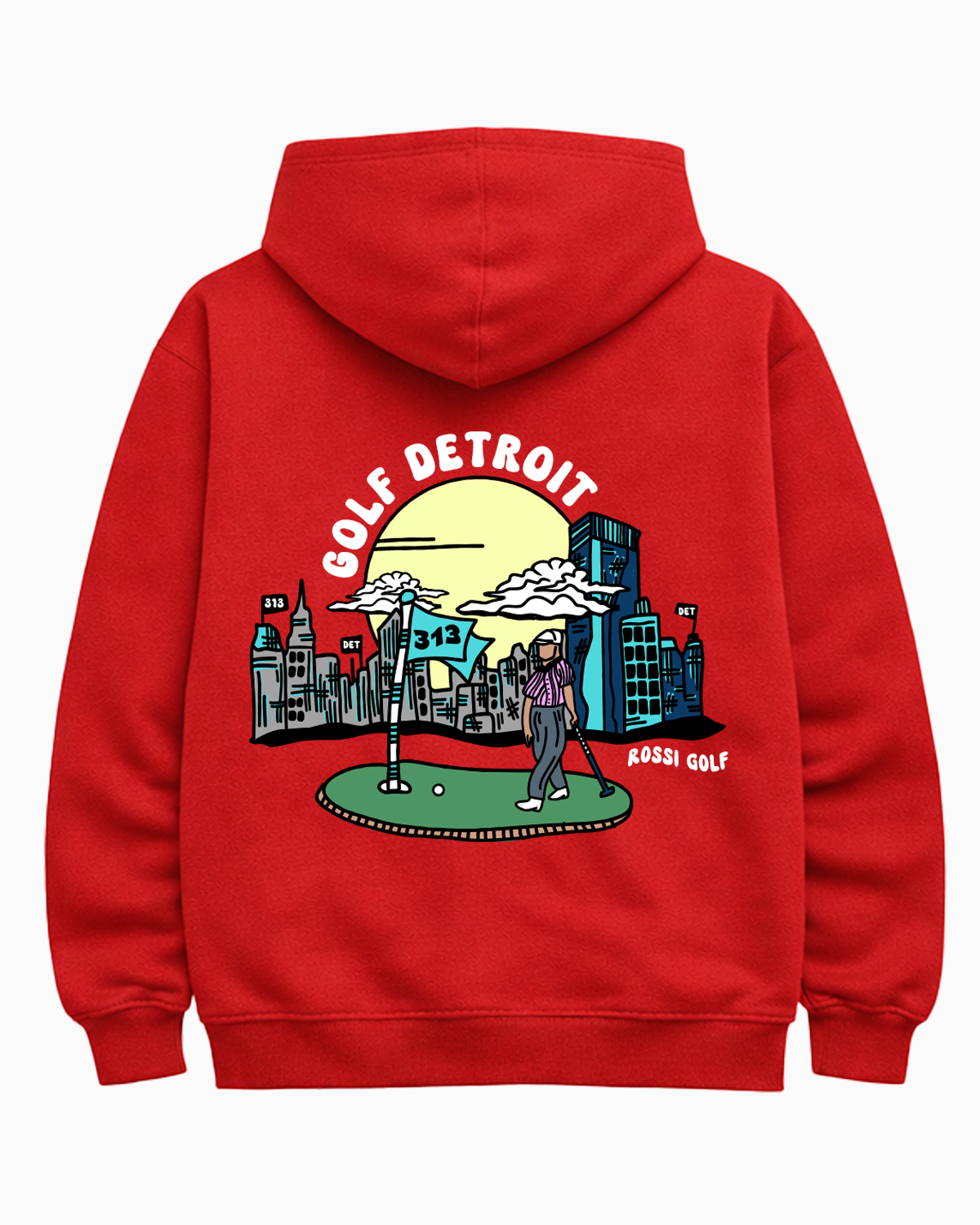 Detroit Skyline Hoodie