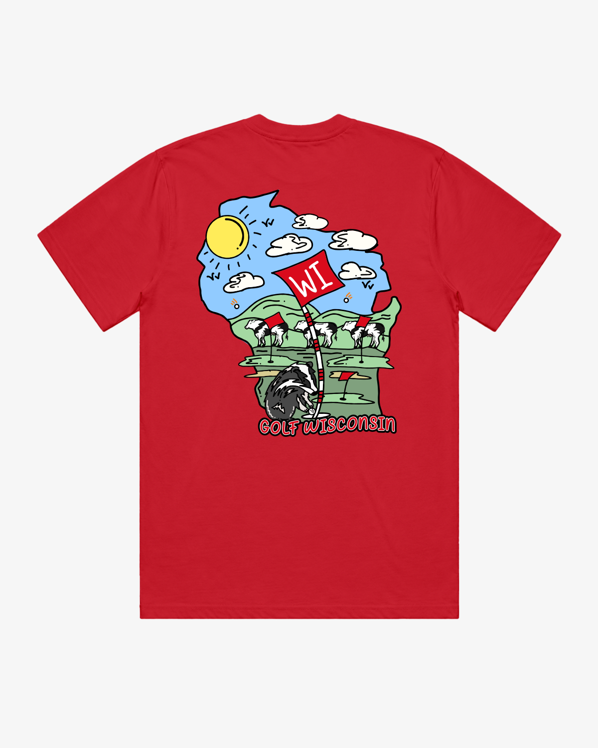 Golf Wisconsin T-Shirt