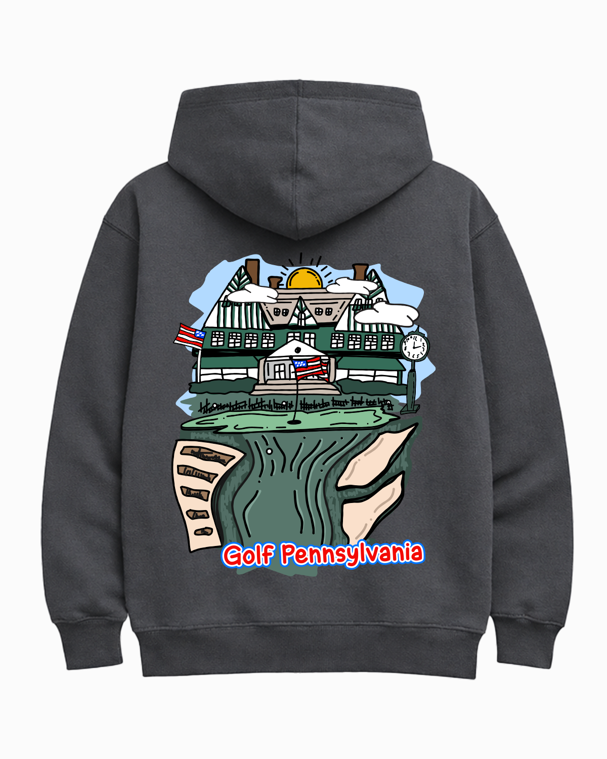 Golf Pennsylvania Hoodie