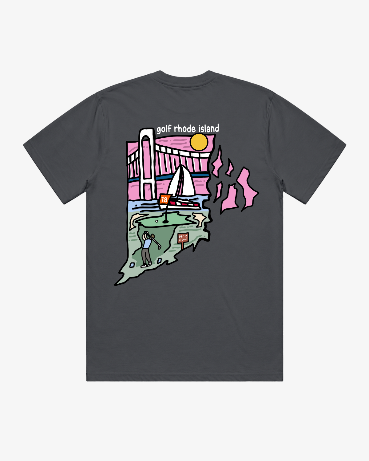 Golf Rhode Island T-shirt
