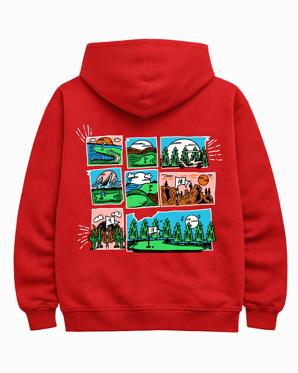 Golf Scenery Hoodie