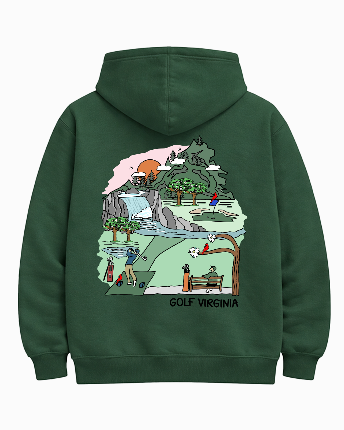 Golf Virginia Hoodie