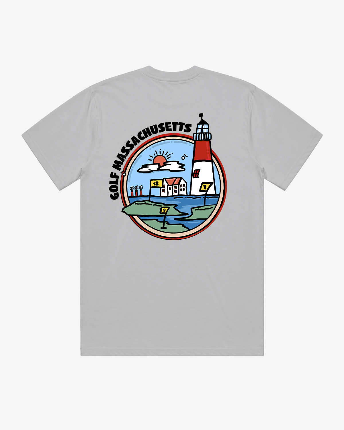 Golf Massachusetts T-Shirt