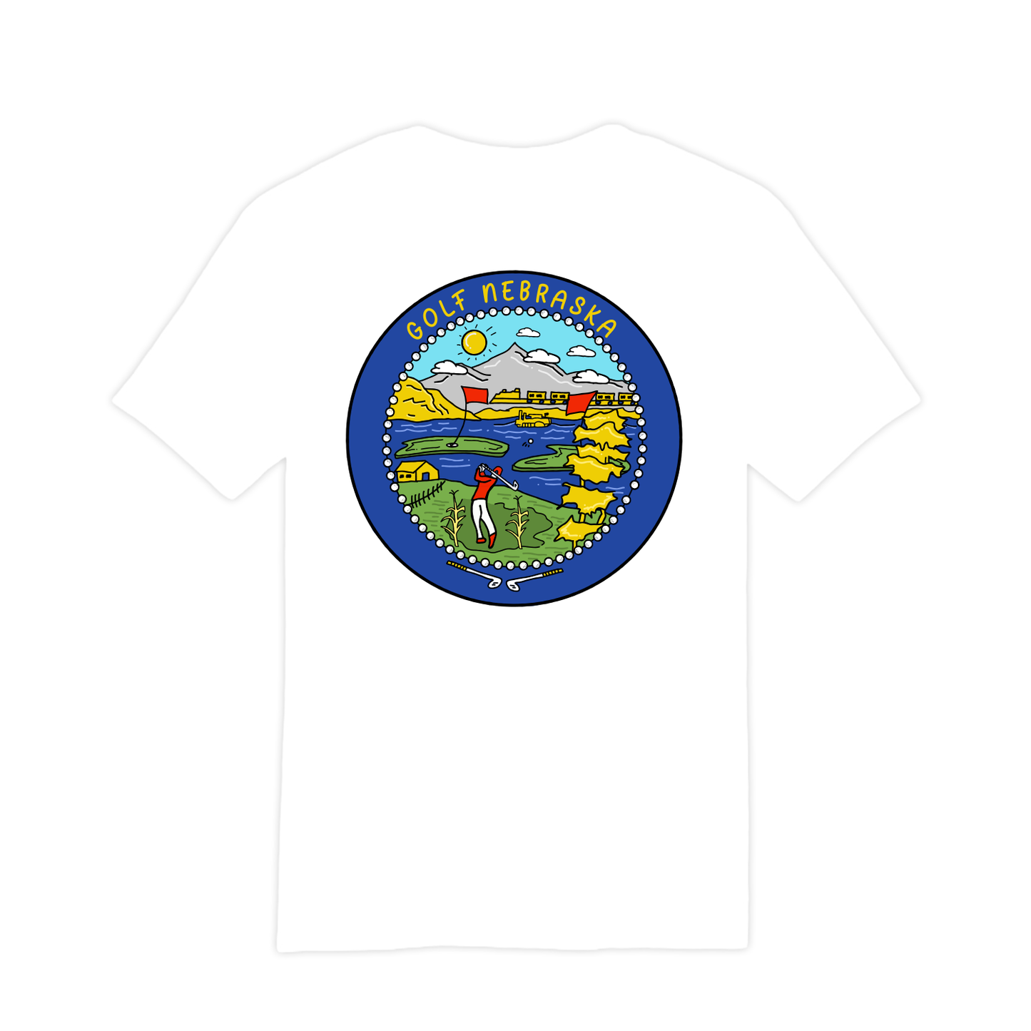 Golf Nebraska T-Shirt