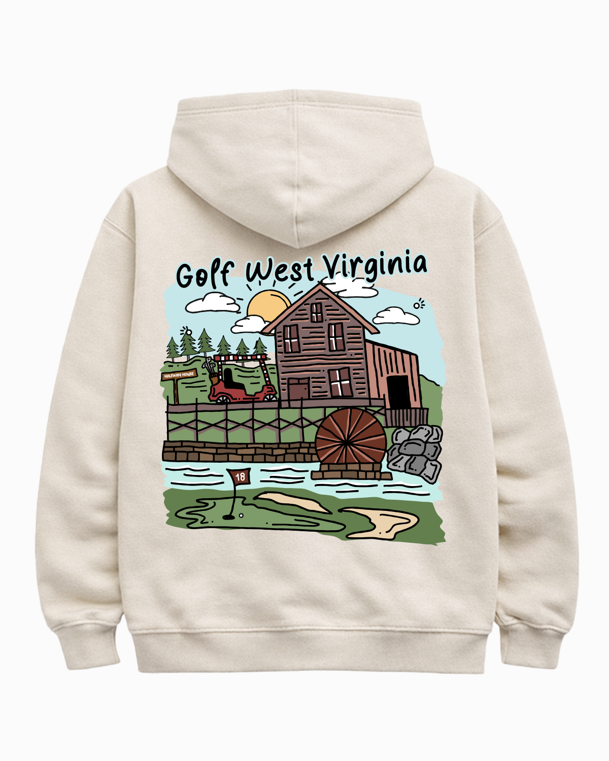 Golf West Virginia Hoodie