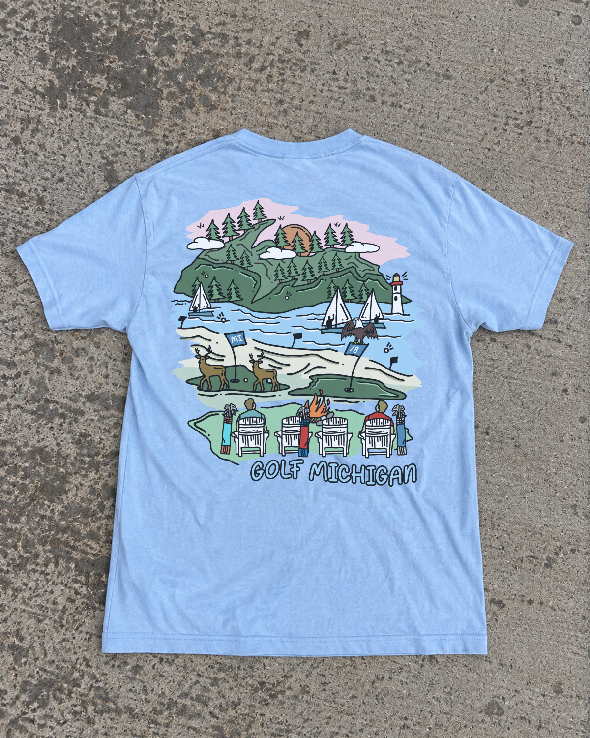 Golf Michigan Tee