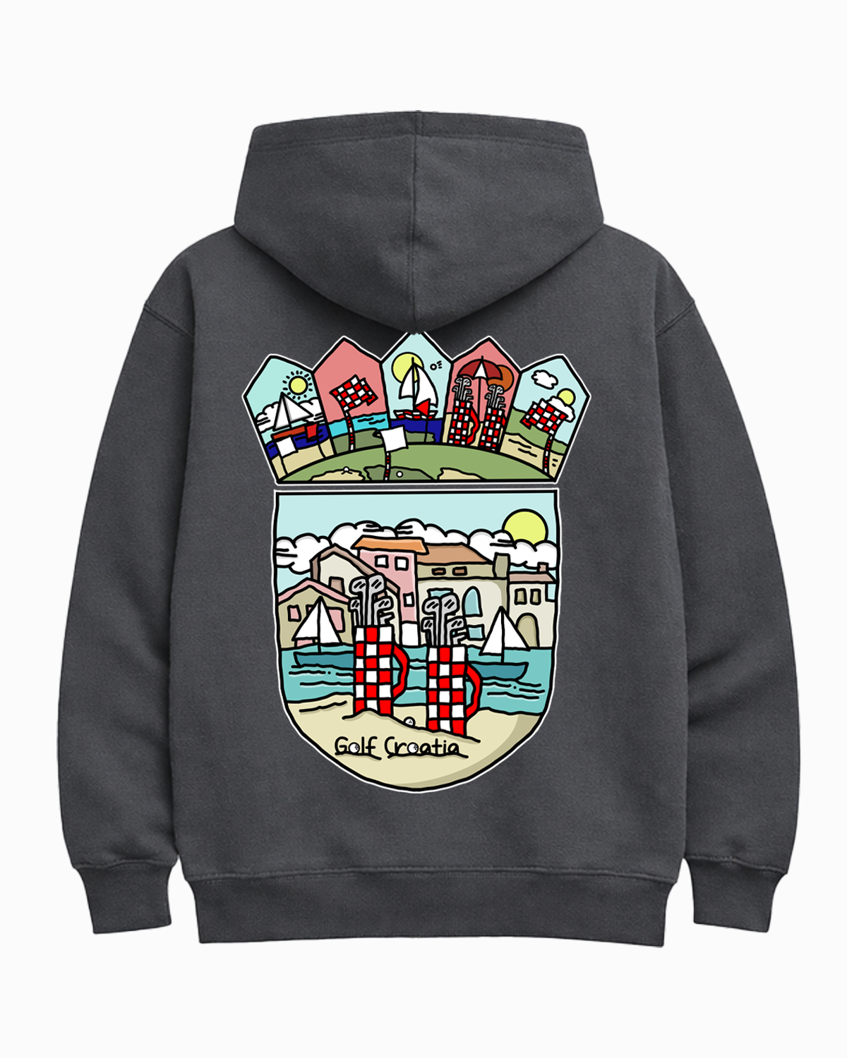 Golf Croatia Hoodie